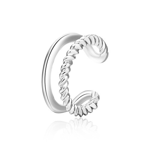 Schlicht EarCuff Edelstahl