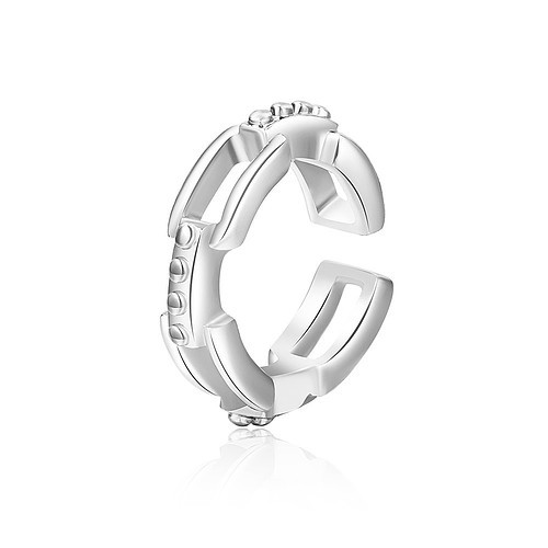Silber Personalisierte Ear Cuff