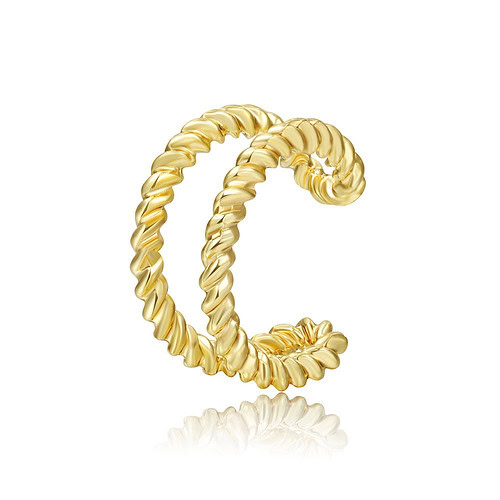 Gold Schlichte Earcuff