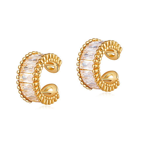 Vergoldet Ear Cuff Gold