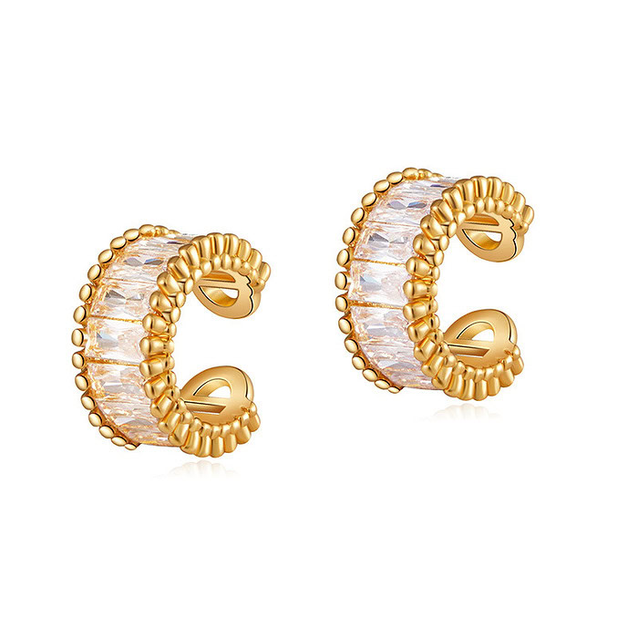 Vergoldet Ear Cuff Gold