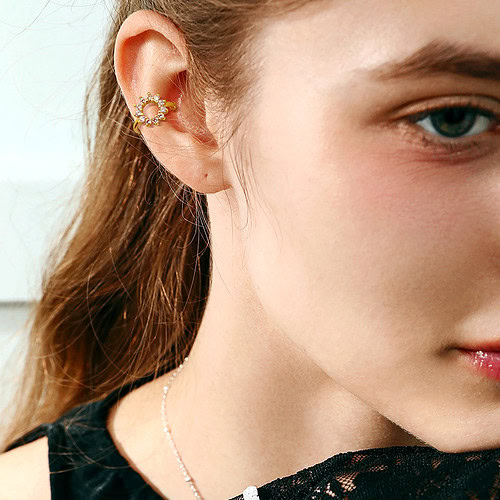 Blüten Damen Earcuff