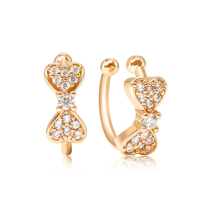 Bow Earcuff mit Zirkonia