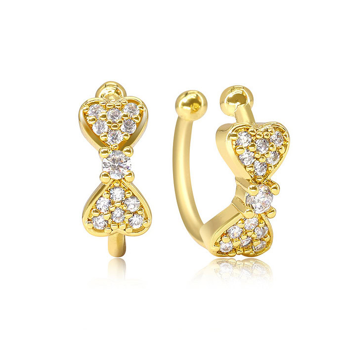 Bow Earcuff mit Zirkonia