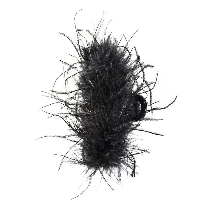 Black Feathers Haarklammer