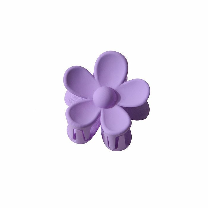Dunkelblau Blumen Klein Haarklammer – Bild 12