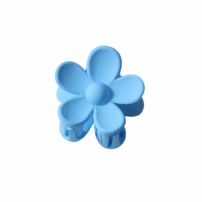 Dunkelblau Blumen Klein Haarklammer – Bild 8