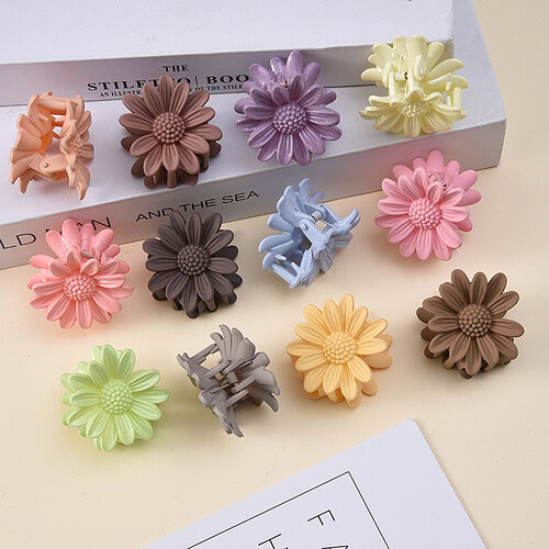 Gänseblümchen Haarklammer Klein