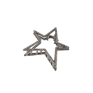 Sternform Haarklammer Metall