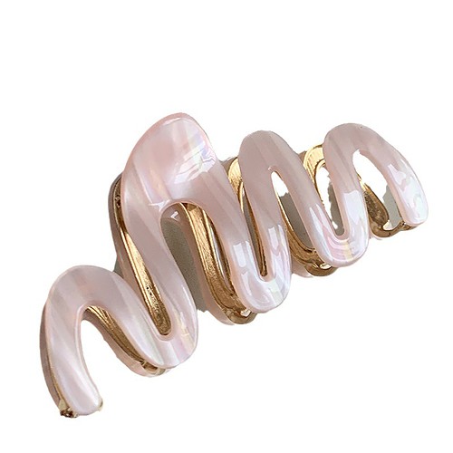 Damen Metall Waves Haarklammer