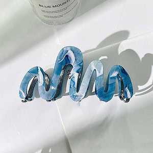 Damen Metall Waves Haarklammer