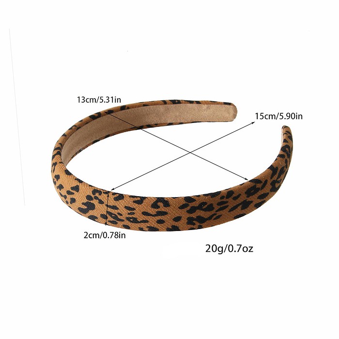 Damen Leoparden Haarreif – Bild 6