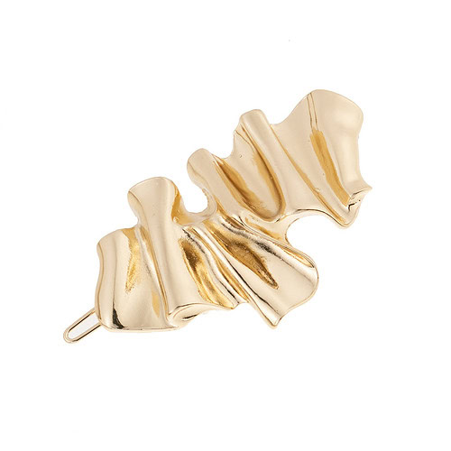 Gold Metall Haarspangen