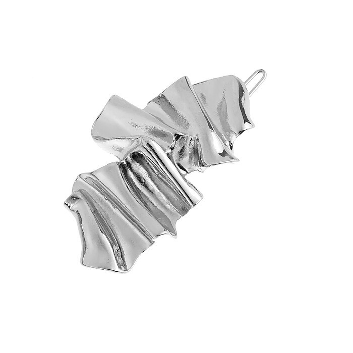 Damen Gold Metall Haarspangen – Bild 5