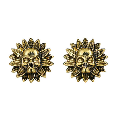 Herren Totenkopf Ohrstecker