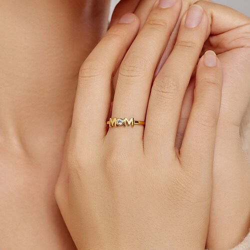Mom Ring für Damen