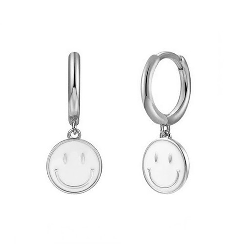 Damen Ohrringe mit Smiley
