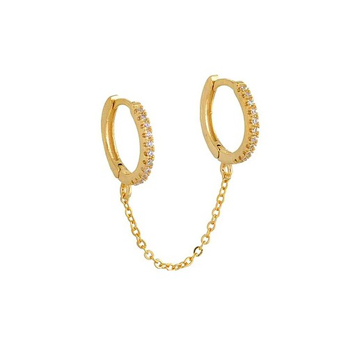 Frauen Ohrring mit Kette