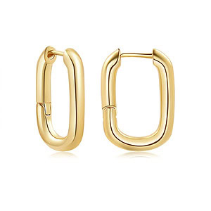 Damen Ohrringe Hoop