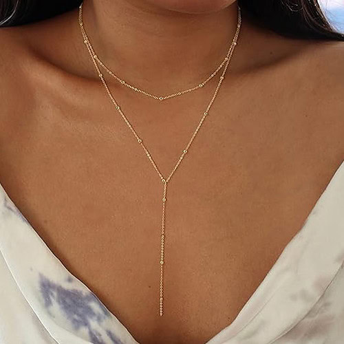 Layering Damen Y Kette