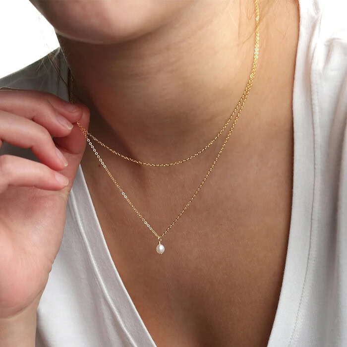 Kette mit Perlenanhänger