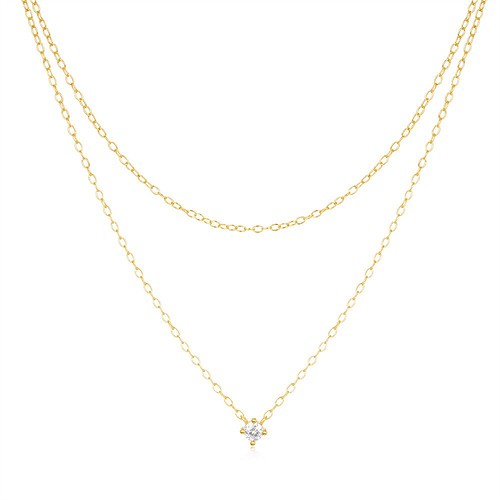 Schlicht Damenkette Double Layer