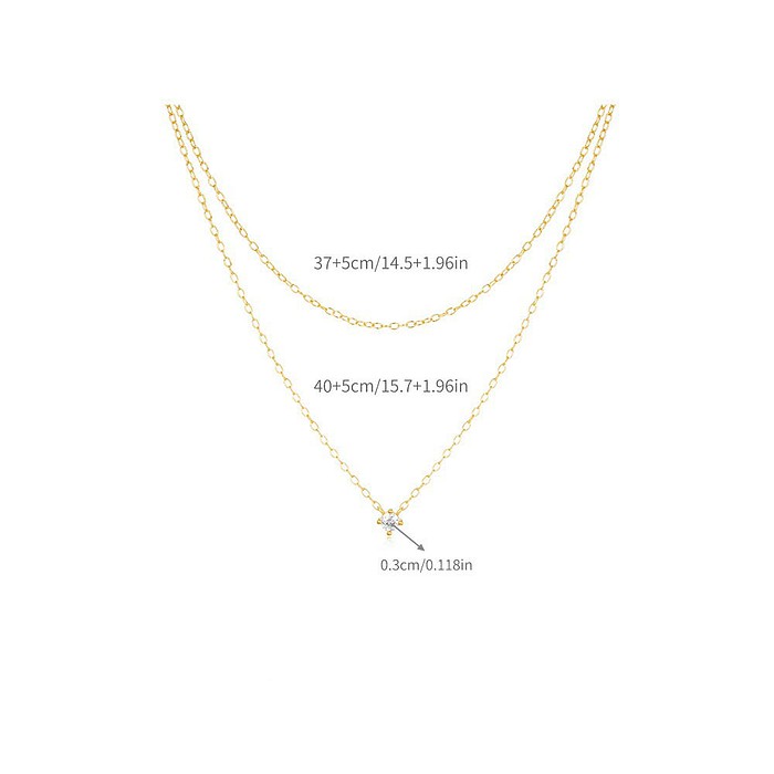 Schlicht Damenkette Double Layer
