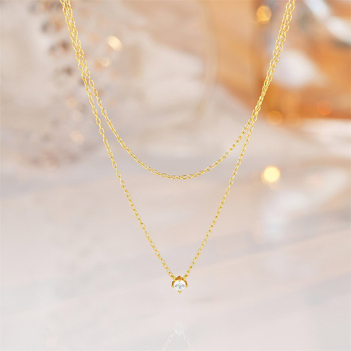 Schlicht Damenkette Double Layer