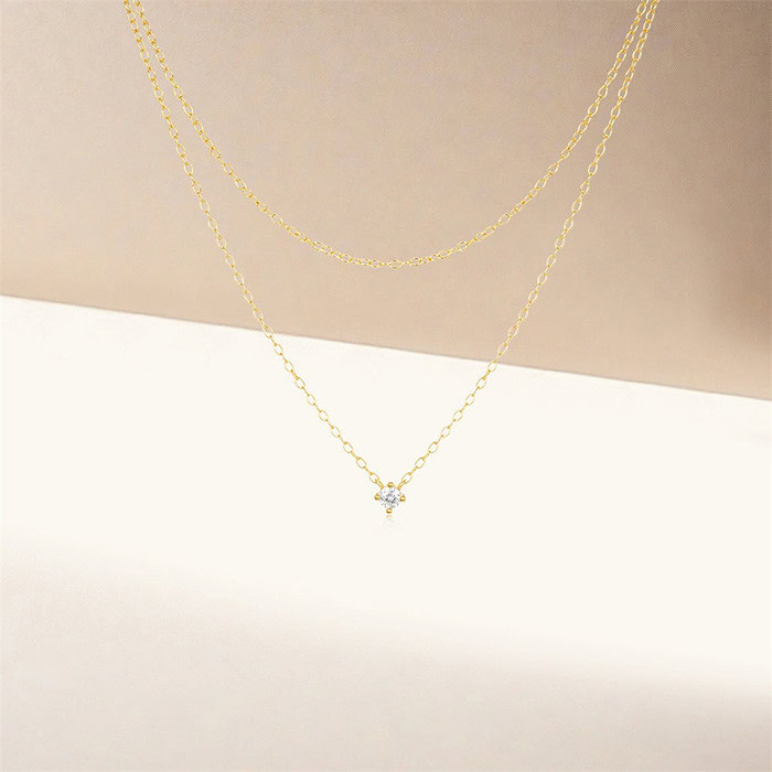 Schlicht Damenkette Double Layer