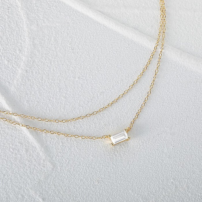 Gold Feine Damenkette