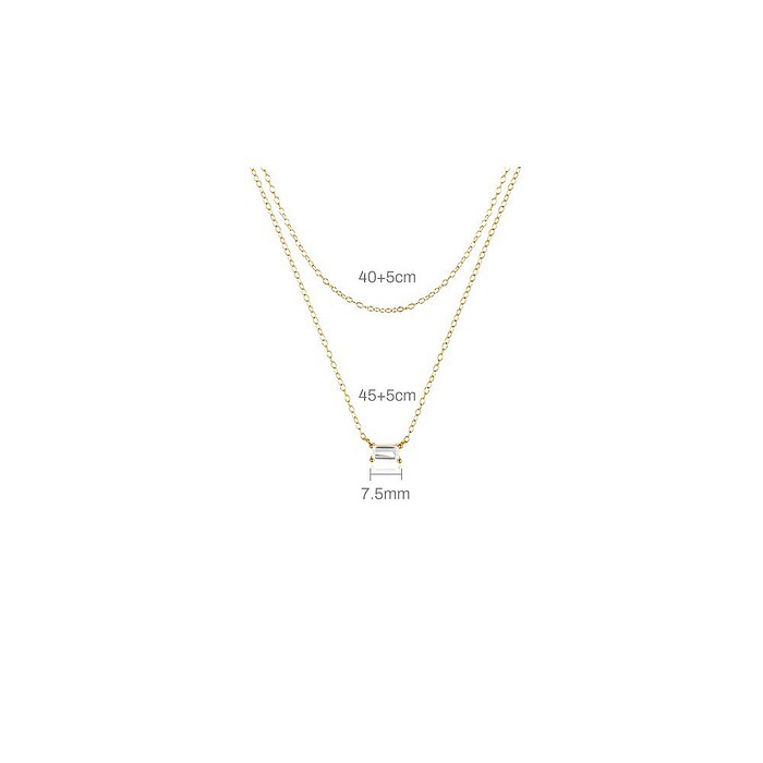 Gold Feine Damenkette