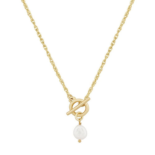 Damenkette mit Barockperlen