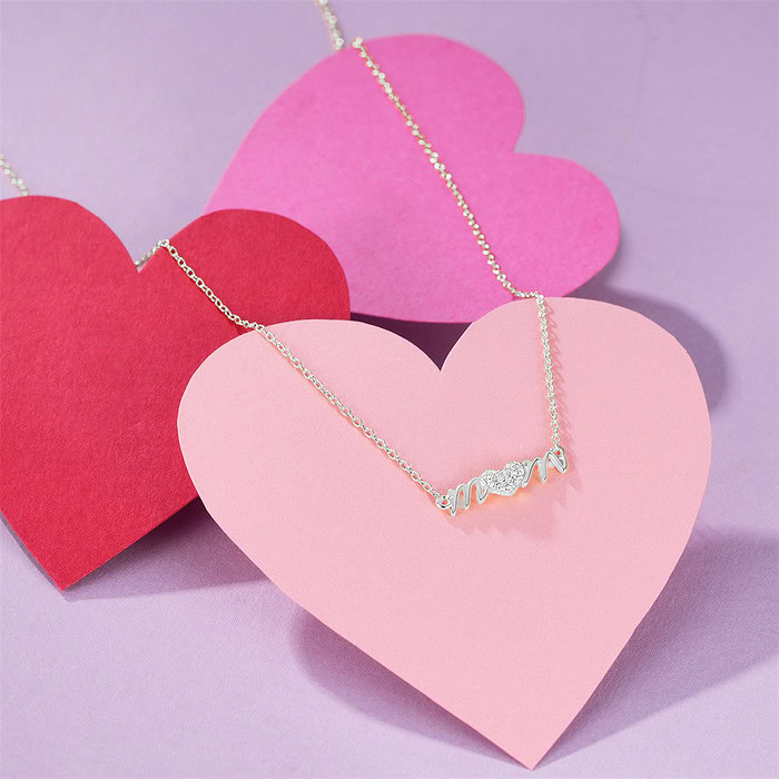 925er Silber Kette für Mama