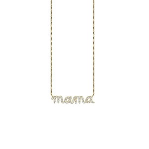 Mama Kette mit Zirkonia