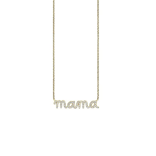 Mama Kette mit Zirkonia