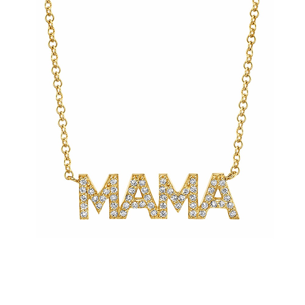 Kette für Mama mit Zirkonia