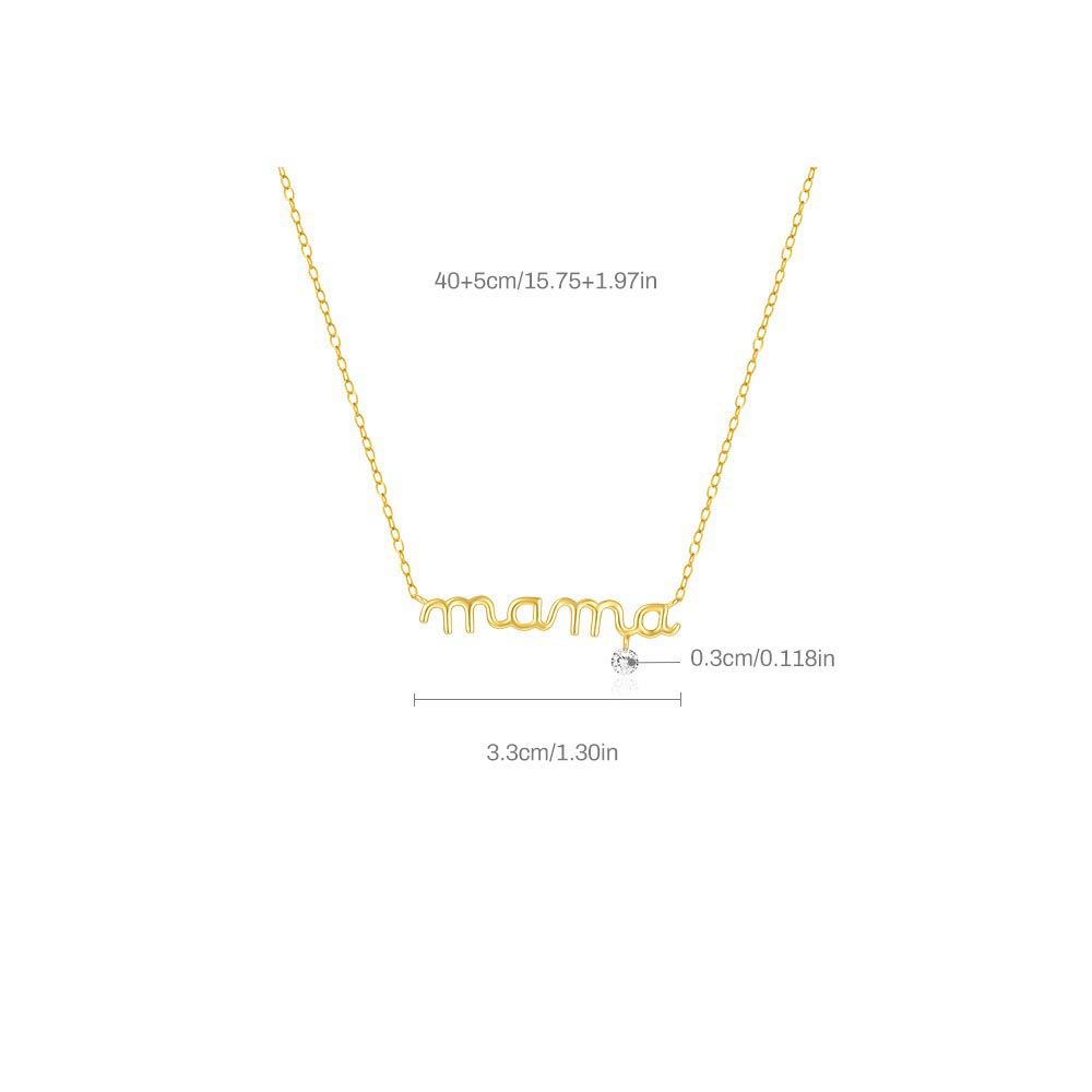 Gold Kette für Mama