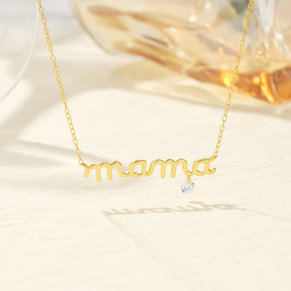 Gold Kette für Mama