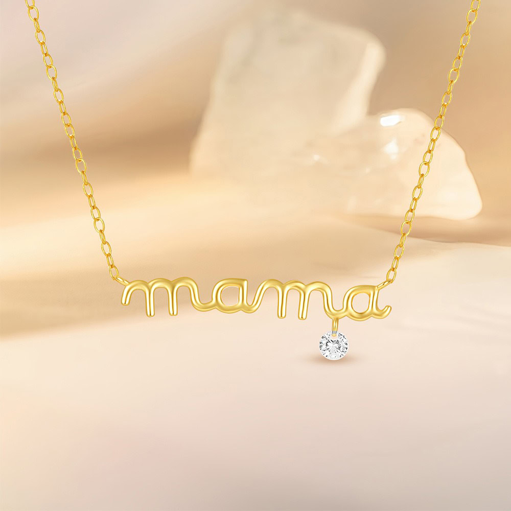 Gold Kette für Mama
