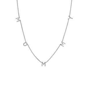 Silber Mama kette mit Buchstaben,Buchstabenkette
