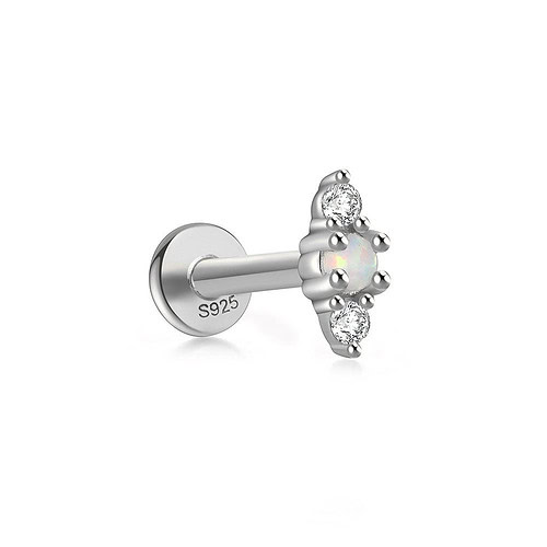 Opal Lobe Piercing Jewelry