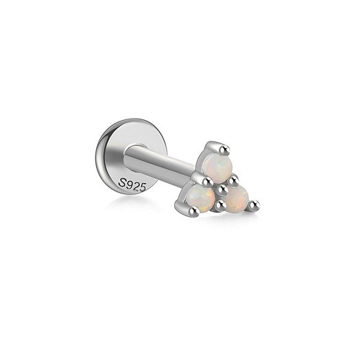 4mm Opal Stud Damen