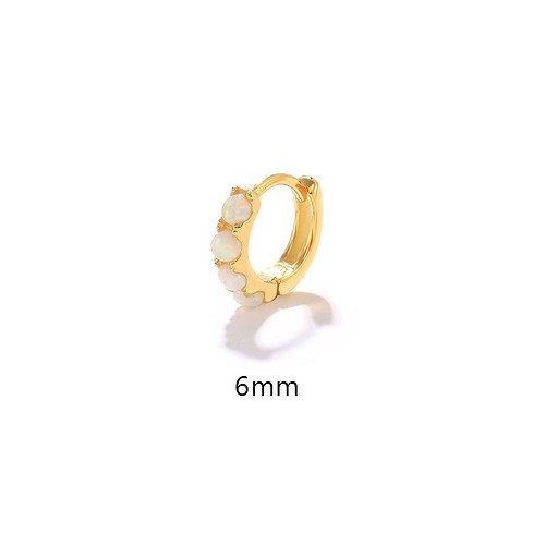 Damen Opal Creolen