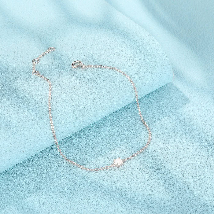 Dünnes Armband mit Opal – Bild 10