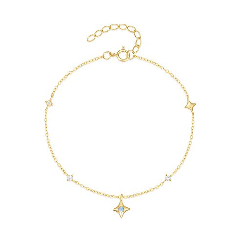 Sterne Armband mit Opal