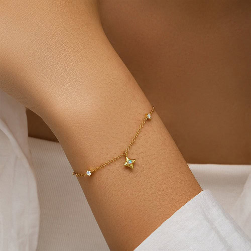 Sterne Armband mit Opal