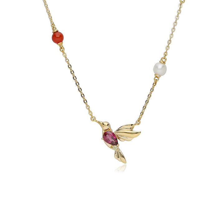 Vogel Kette aus 925er Silber
