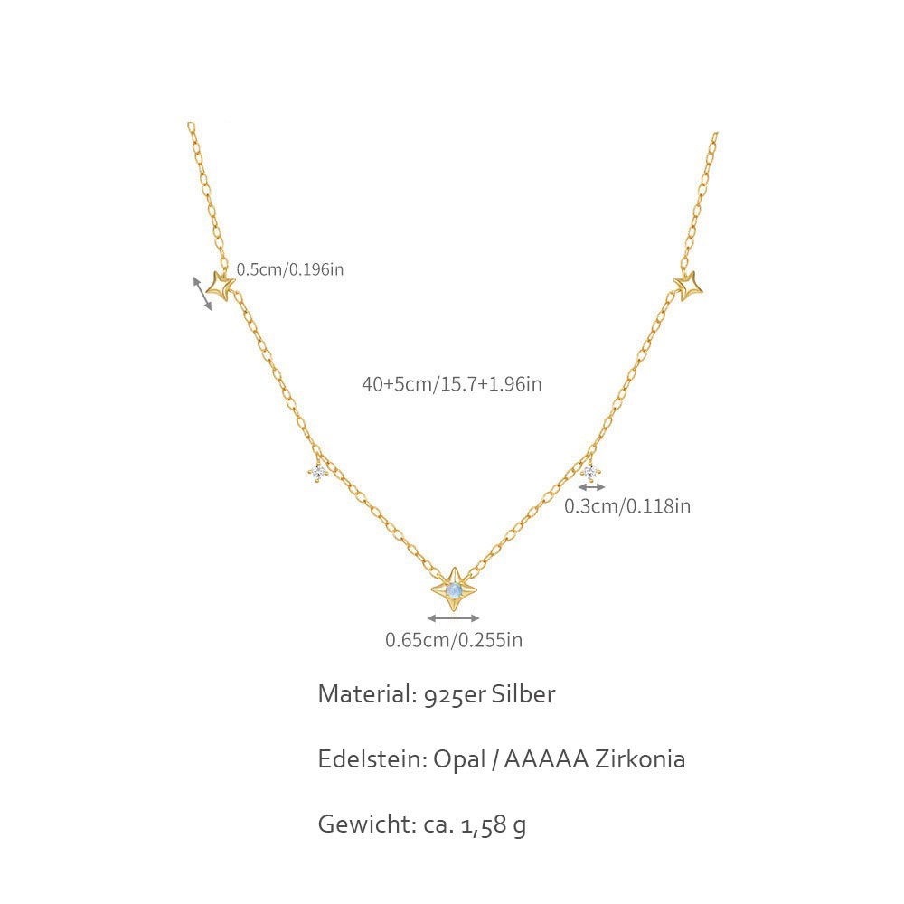 Dünne Kette mit Anhänger