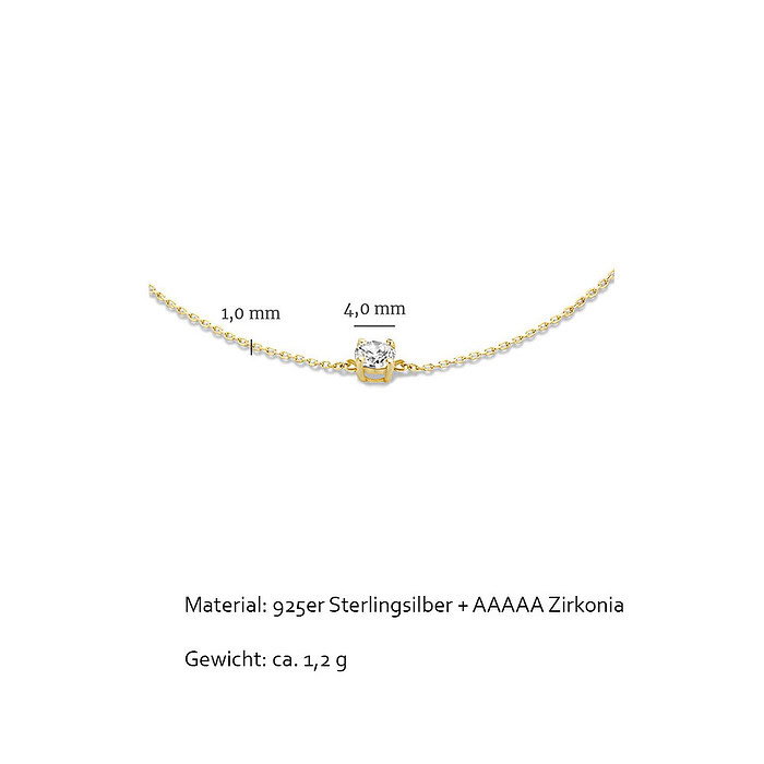 Damenarmband mit Zirkonia