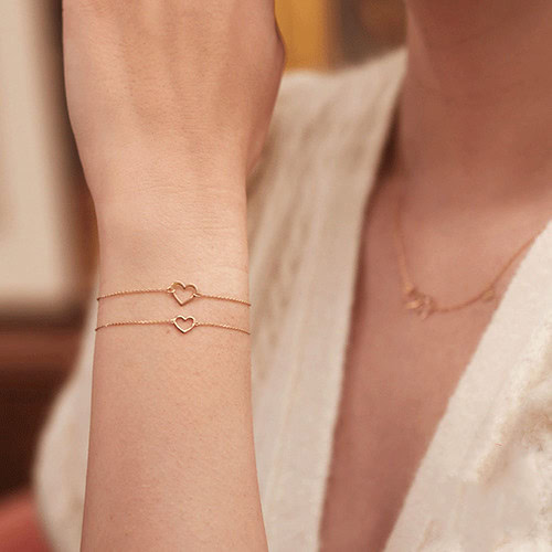Personalisierte Armband Herz